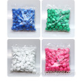 Plastic covered colorful whiteboard magnets